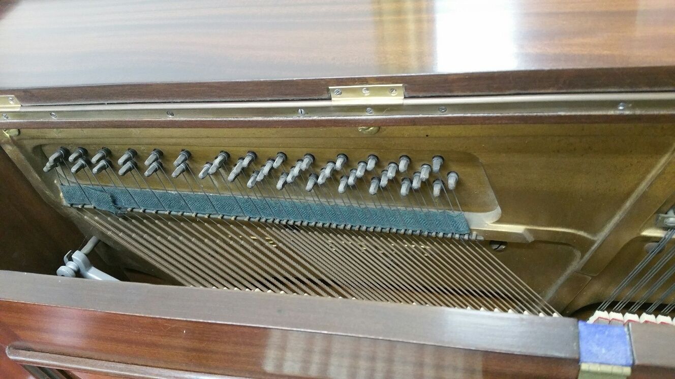 Perhaps 10% of Eberhardt pianos in the UK are overstrung